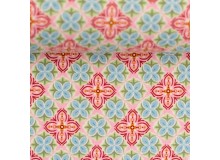 Baumwolle - Julia Blüten rosa